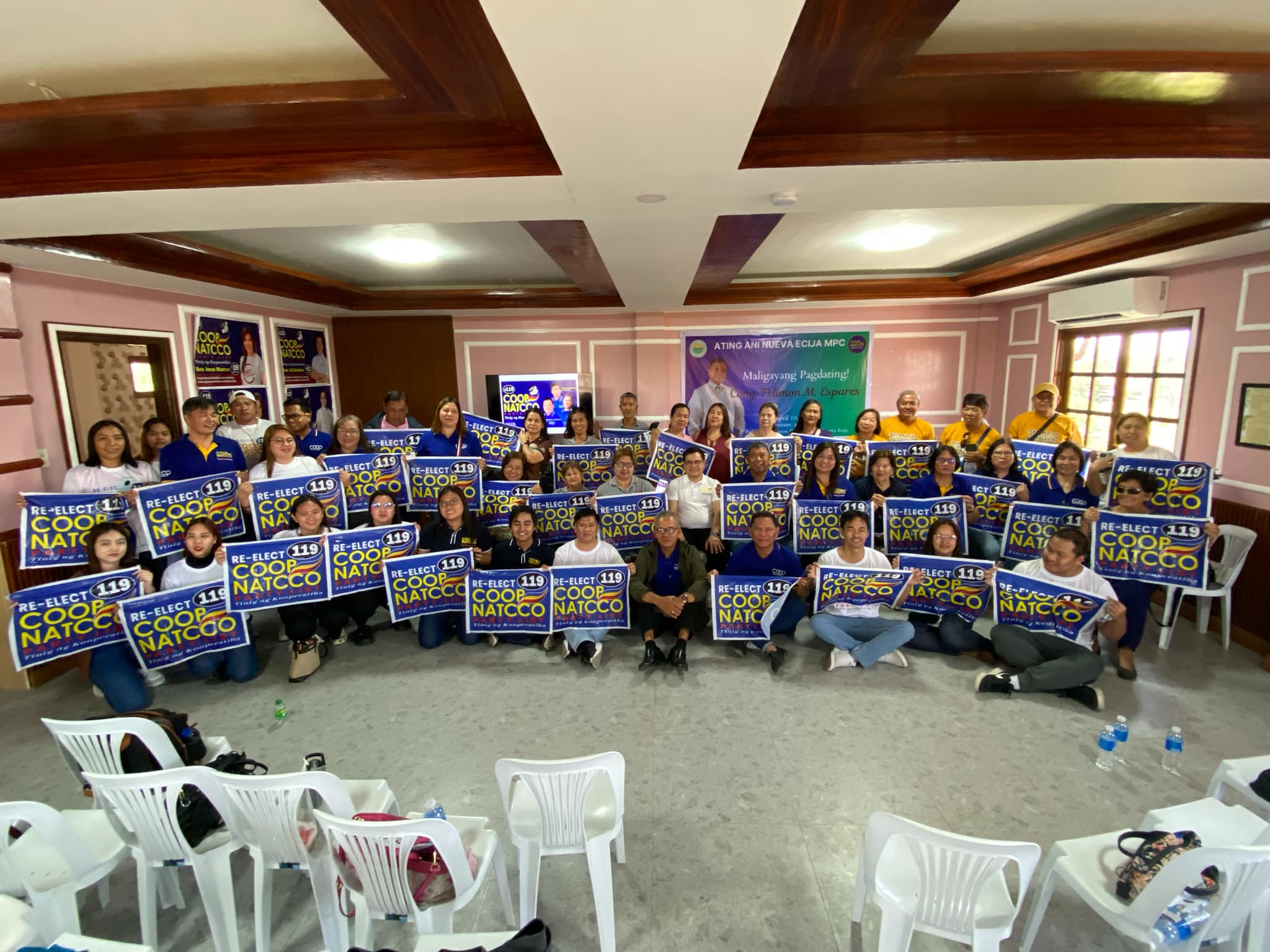 Coop Natcco Party List Congressman Felimon "Emon" Espares Hosts Forum with Nueva Ecija Cooperatives