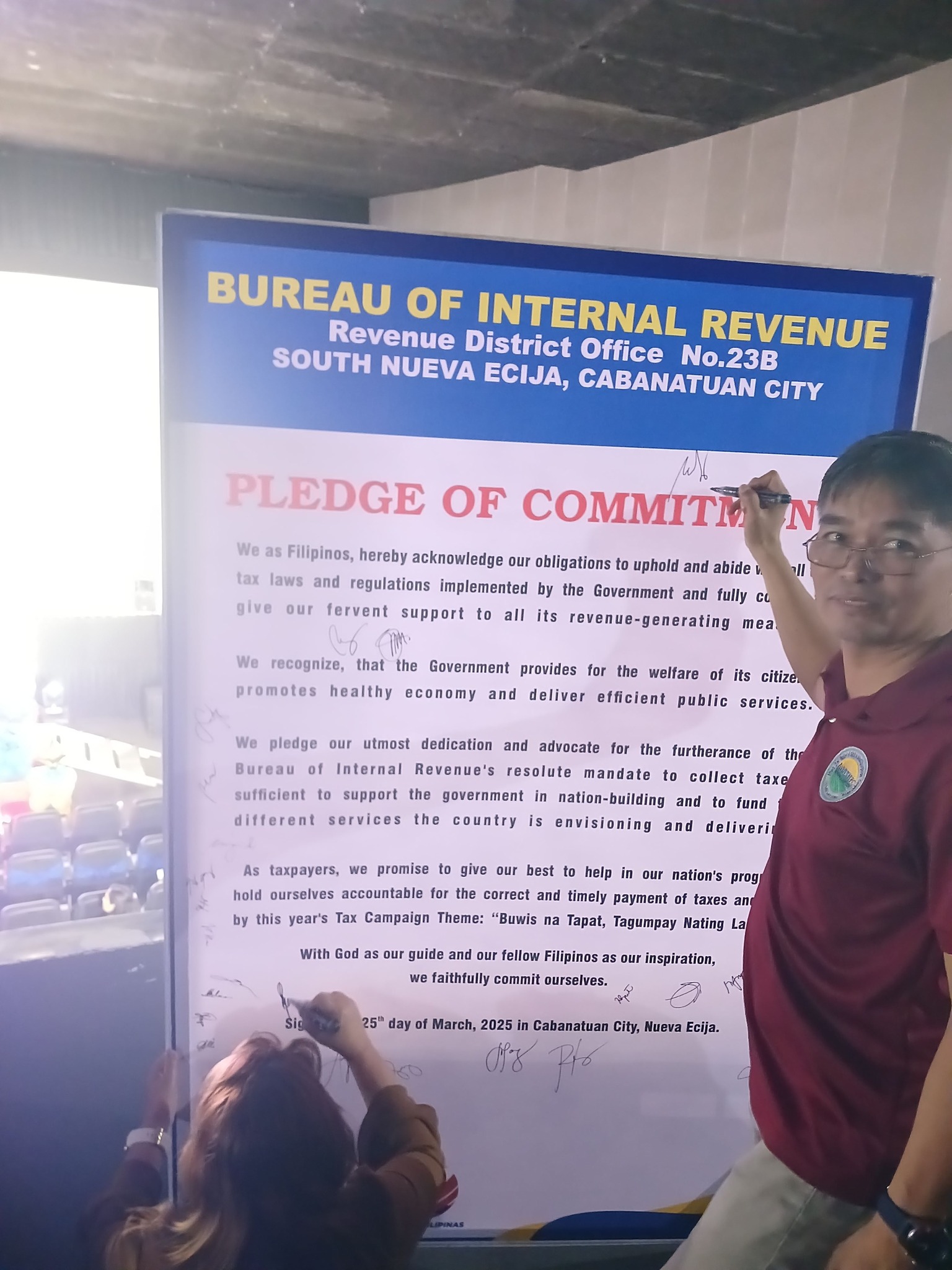 BIR 2025 Tax Campaign Kick-Off: AANEMPC Signs Pledge of Commitment